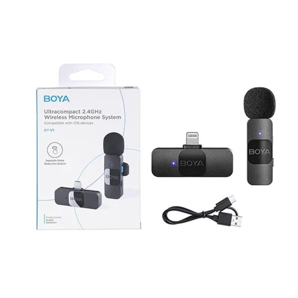 میکروفون BOYA BY-V1 برای آیفون