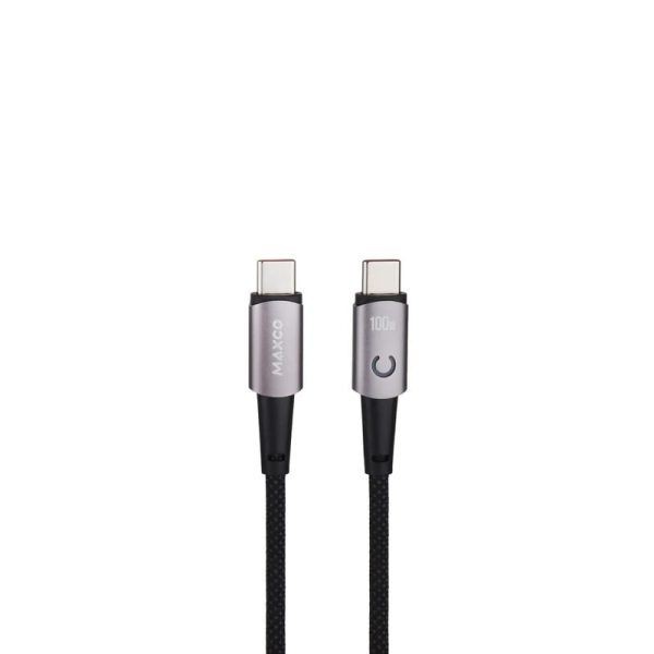 کابل USB-C به USB-C مکس کو مدل MS07CC طول 1.2 متر
