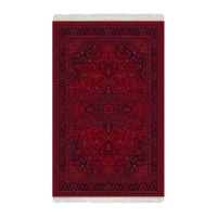 فرش ماشینی شمس طرح بلوچ 701 لاکی
