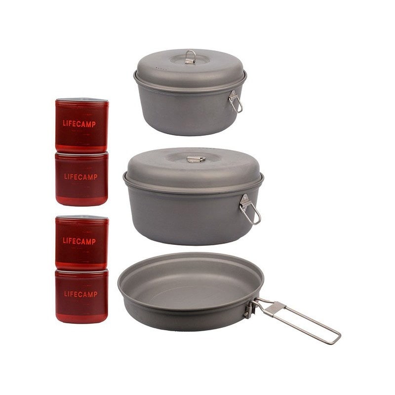 ست قابلمه 6 نفره لایف کمپ کد 45830