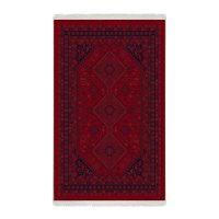 فرش ماشینی شمس طرح بلوچ 703 لاکی