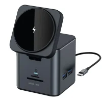 هاب و شارژر بی سیم 9 در 1 GREEN LiON مدل GL-HUB5