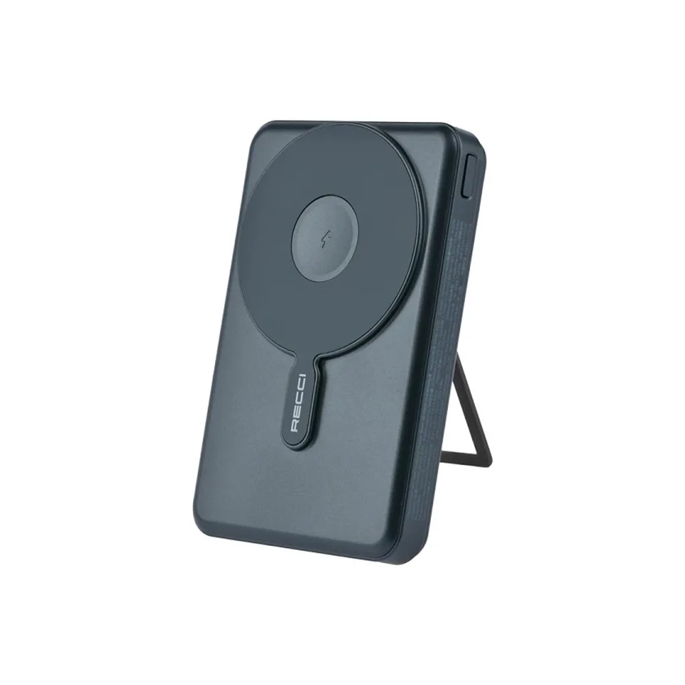 پاوربانک بی سیم RECCi مدل RPB-W23 ظرفیت 10000 میلی آمپر