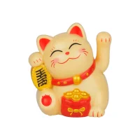 گربه شانس مانکی نکو خورشیدی فنگشویی سایز کوچک مدل MLY23065