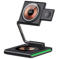 استند و شارژر وایرلس تاشو MAXCO مدل MW07