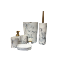 ست سرویس بهداشتی طرح ماربل برند لیمون مدل 190208