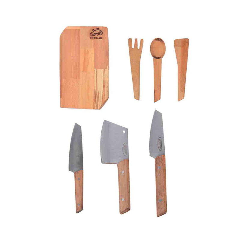 ست تخته و چاقو مدل هفت تکه ژاپنی 45829