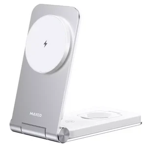 استند و شارژر وایرلس تاشو MAXCO مدل MW08
