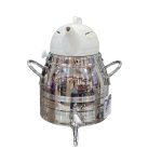 کتری قوری آپادانا تی جی اچ 6 لیتری شیردار براق کف چدن دستگیره استیل مدل 7760