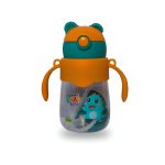 قمقمه خرسی 500 میل دسته دار طرح دایناسور مدل 9025