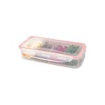 ظرف فریزری چهارخانه کوچک لیمون کد 114