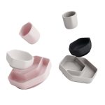 ست ظرف غذا ۳ تکه هی ار شی سیلیکونی