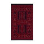 فرش ماشینی شمس طرح بلوچ 710 لاکی