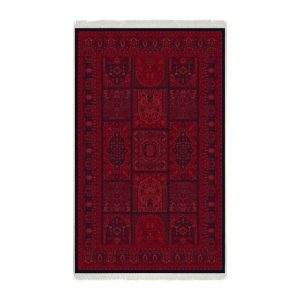 فرش ماشینی شمس طرح بلوچ 705 لاکی