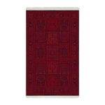 فرش ماشینی شمس طرح بلوچ 717 لاکی