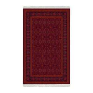 فرش ماشینی شمس طرح بلوچ 702 لاکی