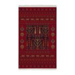 فرش ماشینی شمس طرح بلوچ 716 لاکی