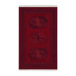 فرش ماشینی شمس طرح بلوچ 713 لاکی