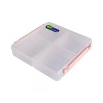 ظرف فریزری چهارخانه بزرگ لیمون کد 228