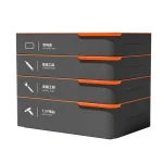 جعبه ابزار کامل همه کاره مدل چهار طبقه DELI مدل H1001-ADEF