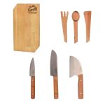 ست چاقو و تخته مدل هفت تکه صربستانی 45828