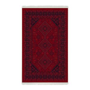 فرش ماشینی شمس طرح بلوچ 703 لاکی