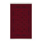 فرش ماشینی شمس طرح بلوچ 719 لاکی