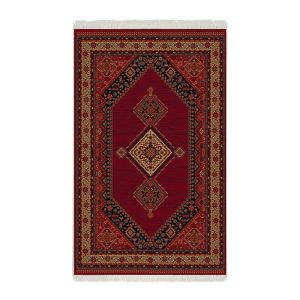 فرش ماشینی شمس طرح بلوچ 721 لاکی