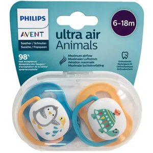 پستانک ارتودنسی اونت 6-18 ماه سری UltraAir مدل SCF080/07