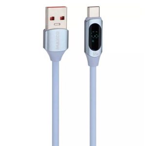 کابل فست شارژ تایپ سی 66 وات 1.2 متری MAXCO مدل MS05C
