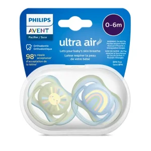 پستانک ارتودنسی 0-6 ماه اونت UltraAir مدل SCF085/30