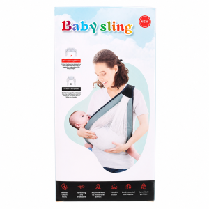 آغوشی توری نوزادی مدل یک طرفه مناسب شیردهی بیبی اسلینگ BABY SLING