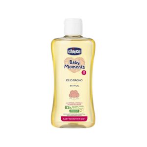 روغن حمام کودک چیکو Baby Moments مدل Olio Bagno حجم 200 میلی‌لیتر